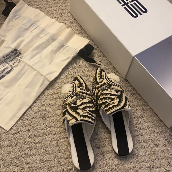 NIB Sanayi 313 embroidered mules - Picture 2 of 7